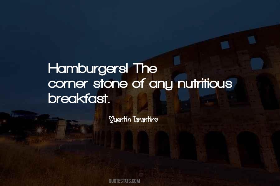Quotes About Hamburgers #792105