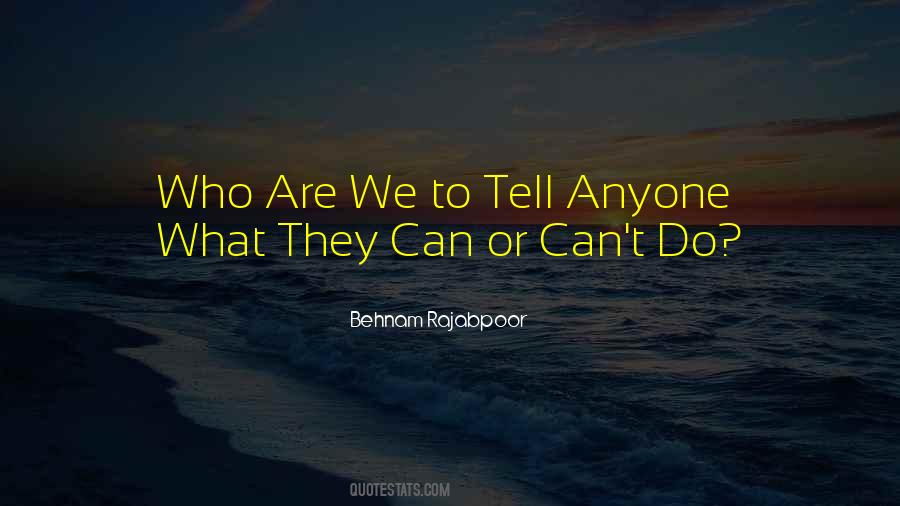 Who Are We Quotes #1159348