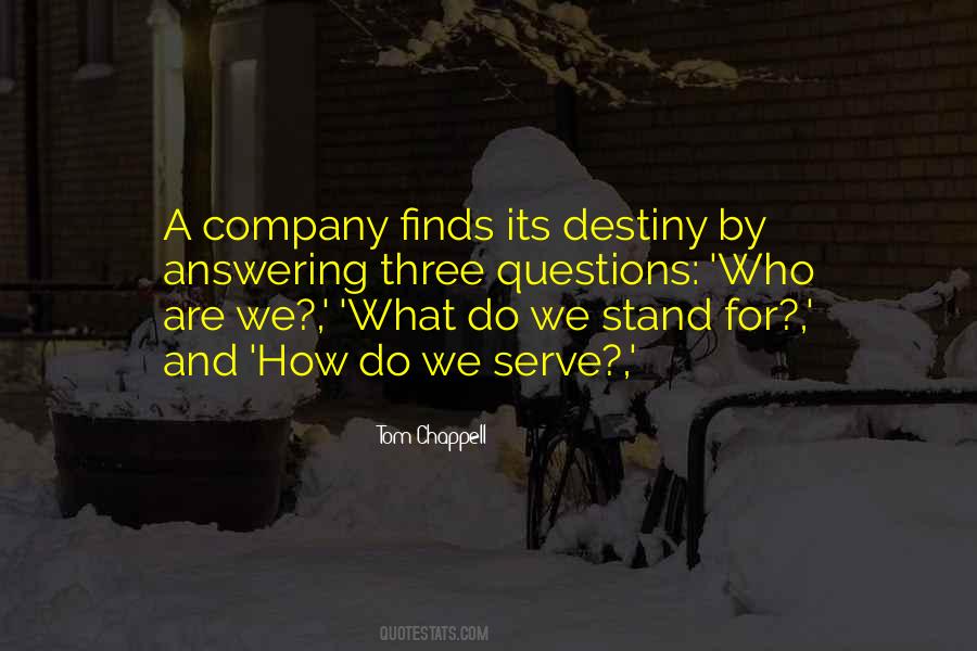 Who Are We Quotes #852936