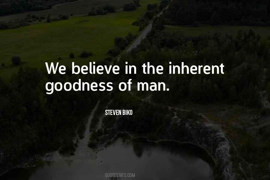 Quotes About Inherent Goodness #540197