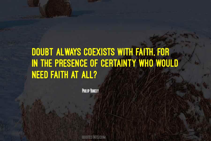 Faith For Quotes #773516