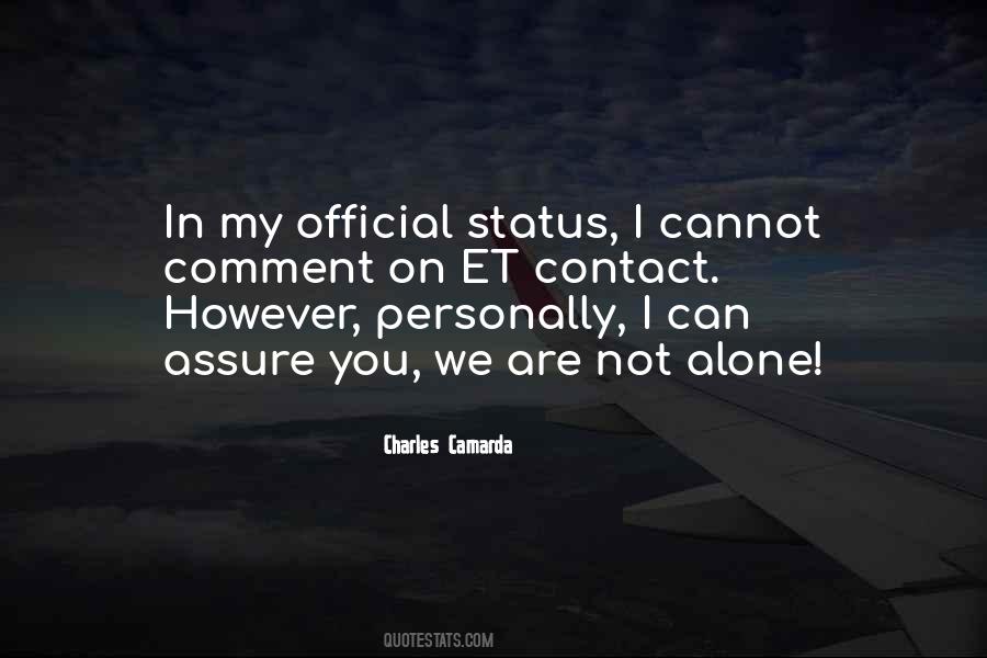 Quotes About Status #1601490