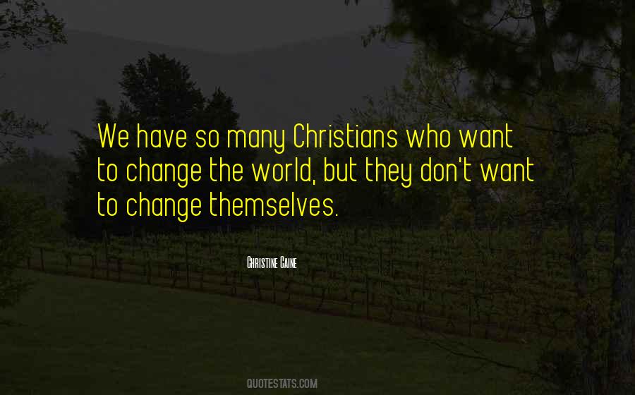 Christians Who Quotes #598952
