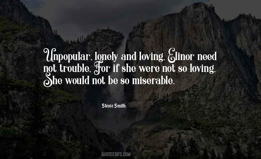 Love Loneliness Quotes #310304