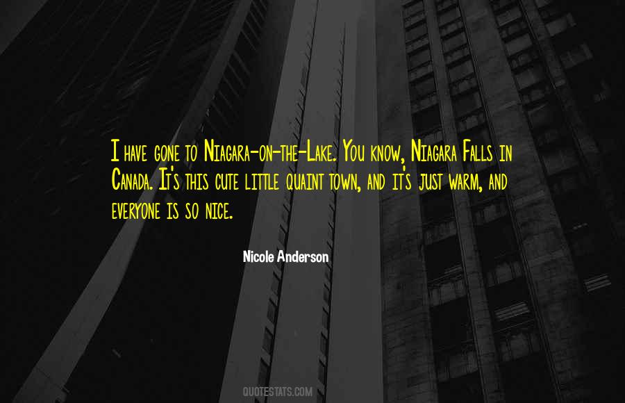 Quotes About Niagara Falls #812182