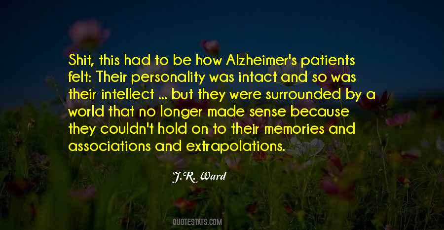 Quotes About Alzheimer's #1042743