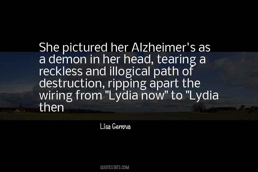 Quotes About Alzheimer's #160092