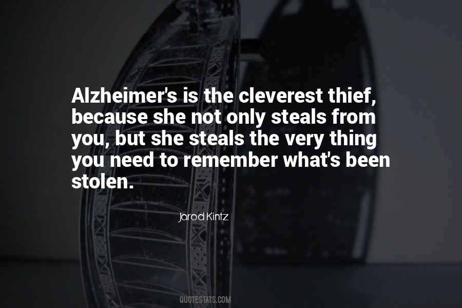 Quotes About Alzheimer's #461824