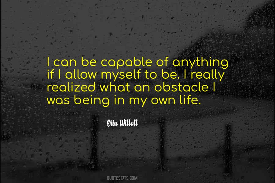 What Obstacle Quotes #1553006