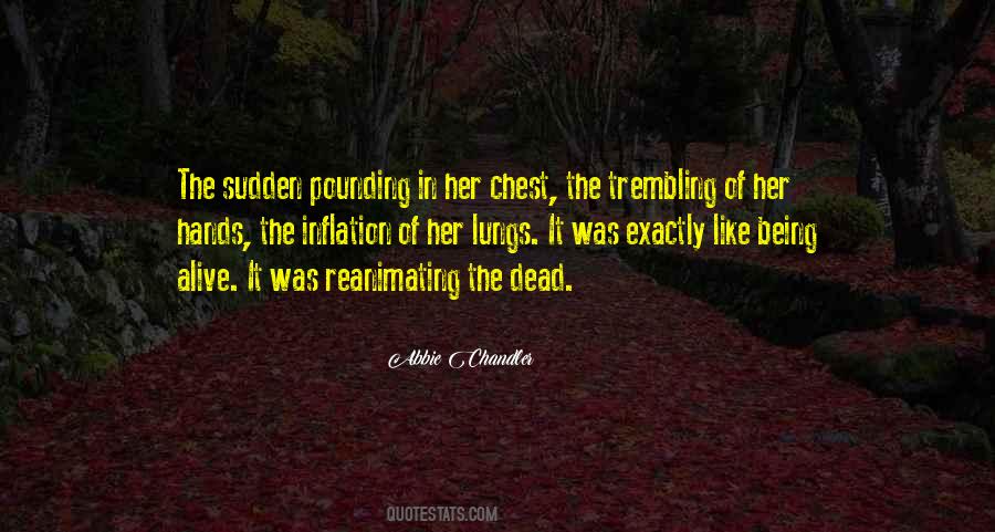 Chest Pounding Quotes #1083316