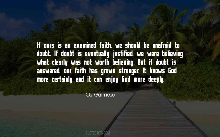 Quotes About Our Faith In God #317631