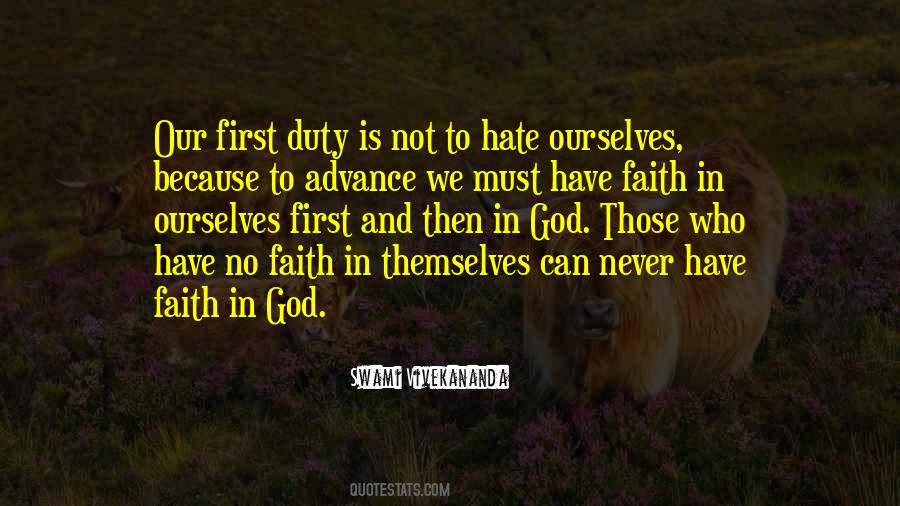 Quotes About Our Faith In God #396444