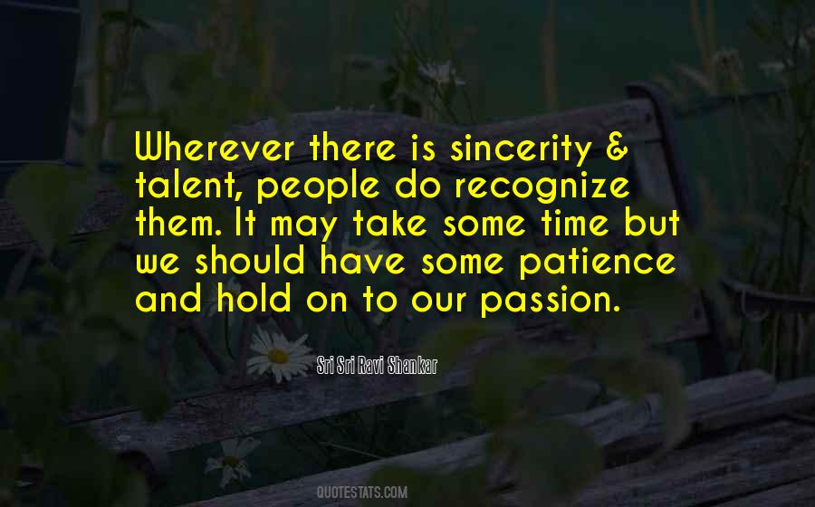 Quotes About Talent And Passion #1111190