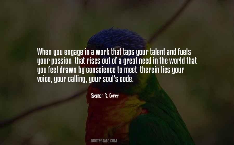 Quotes About Talent And Passion #1407961