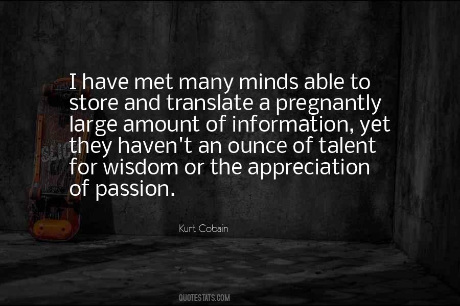 Quotes About Talent And Passion #43833