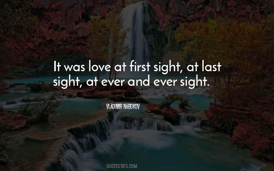 Love At First Sight Love Quotes #420528