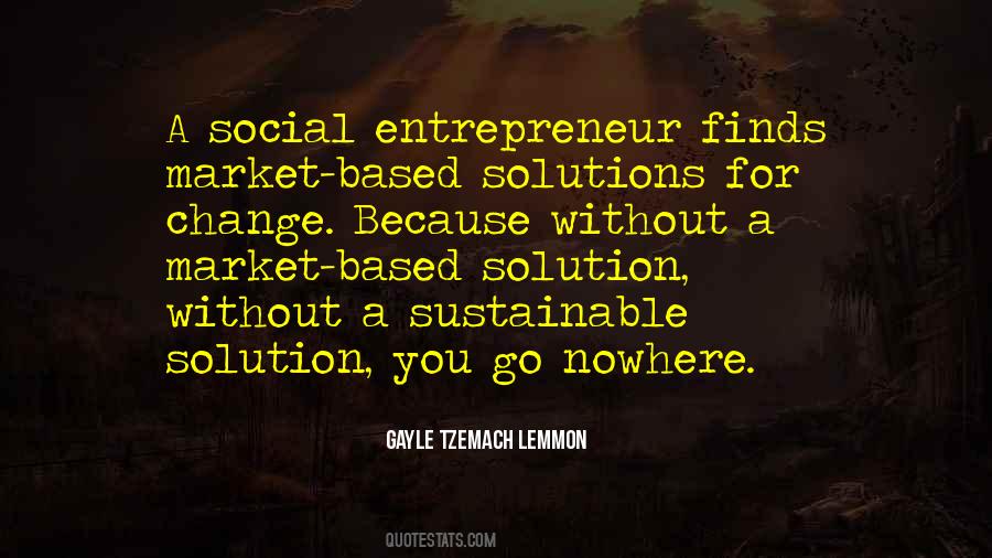 Social Entrepreneur Quotes #1133486
