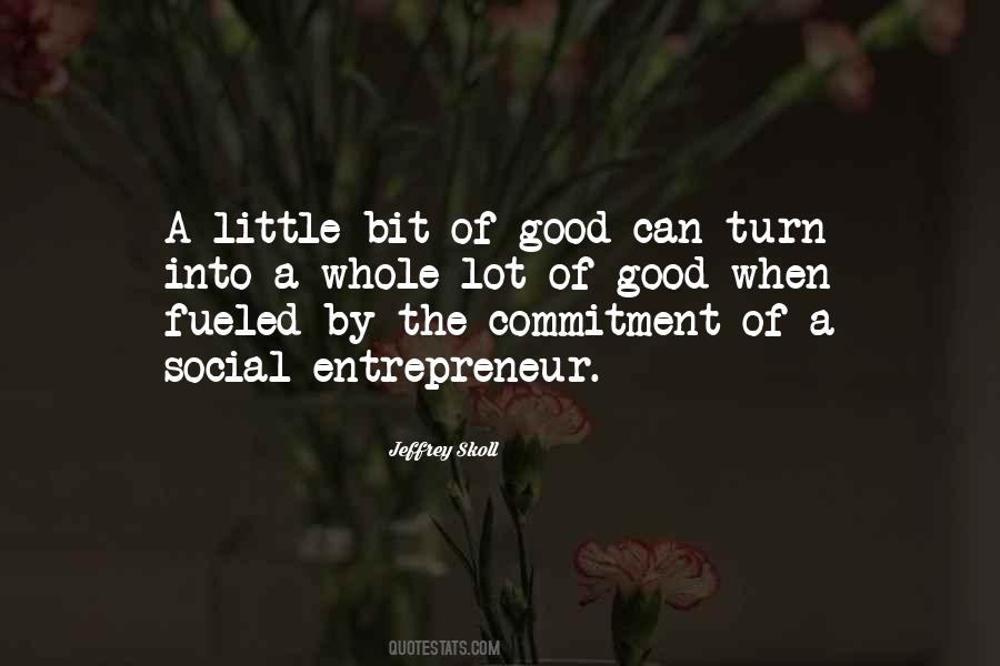 Social Entrepreneur Quotes #1378907