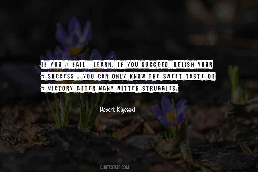 Quotes About The Taste Of Victory #410967