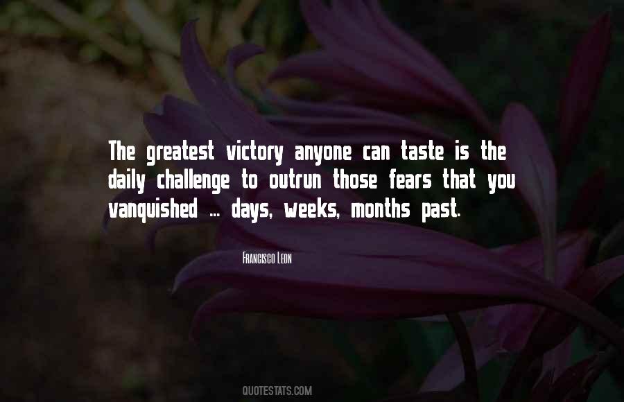 Quotes About The Taste Of Victory #924977