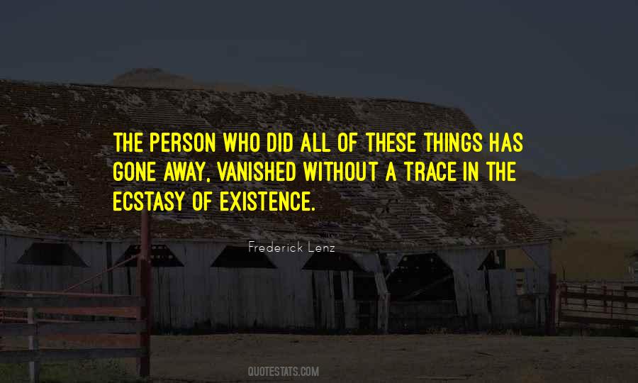 Vanished Without A Trace Quotes #298123