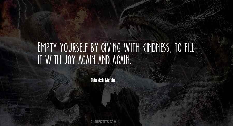 Quotes About Giving And Kindness #109543