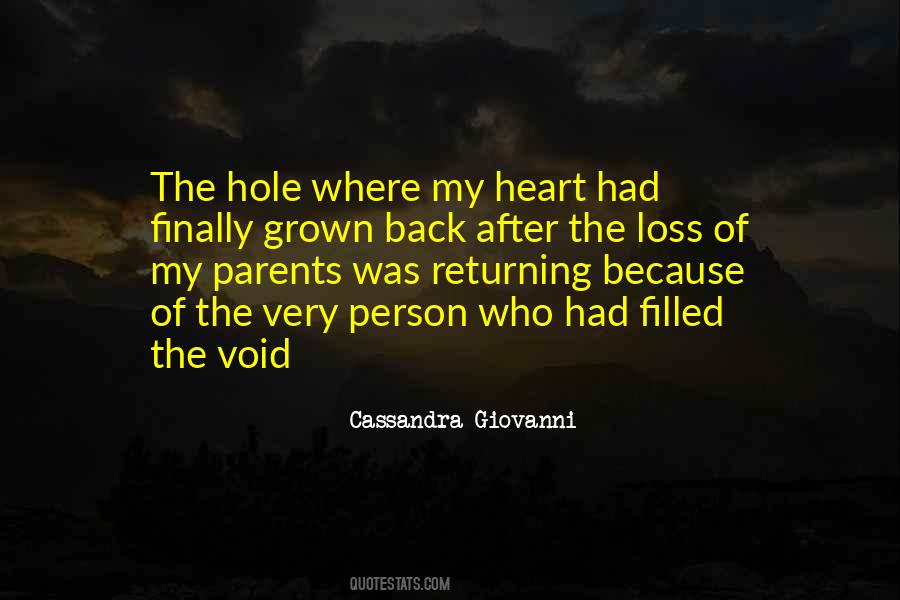 Quotes About Hole In My Heart #1817151