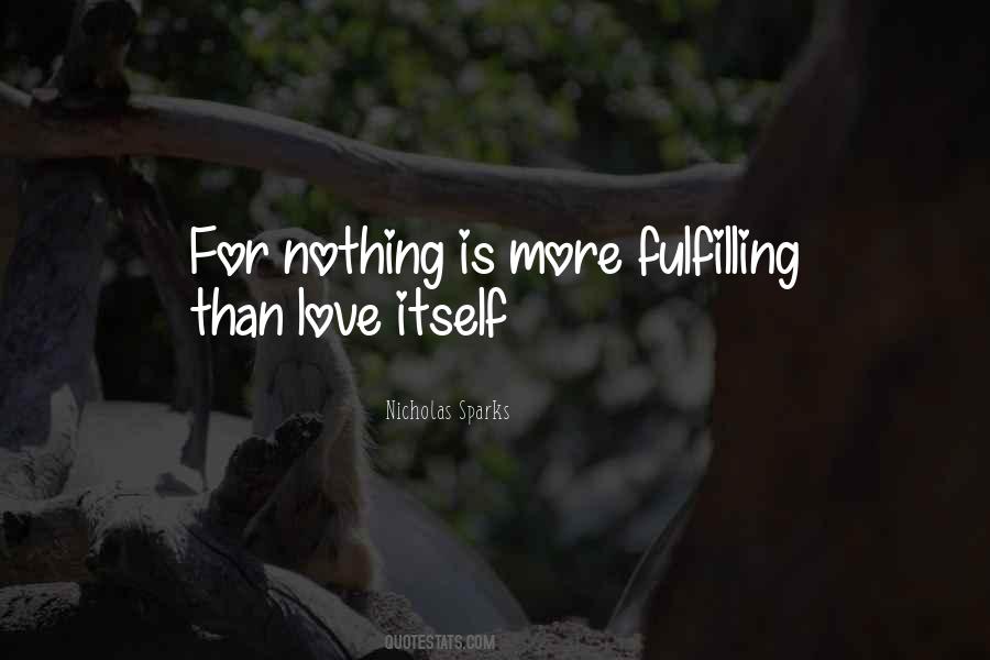 Quotes About Fulfilling Love #318872