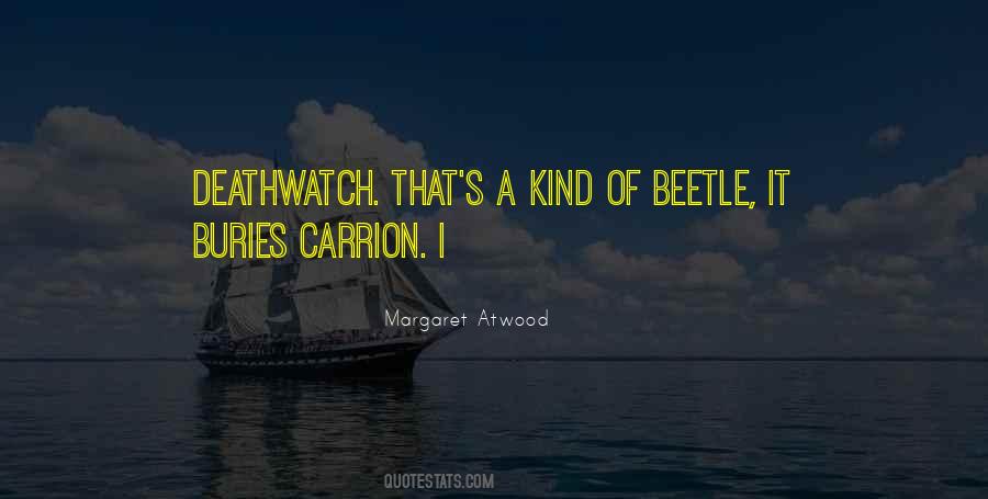 Quotes About Carrion #1602087