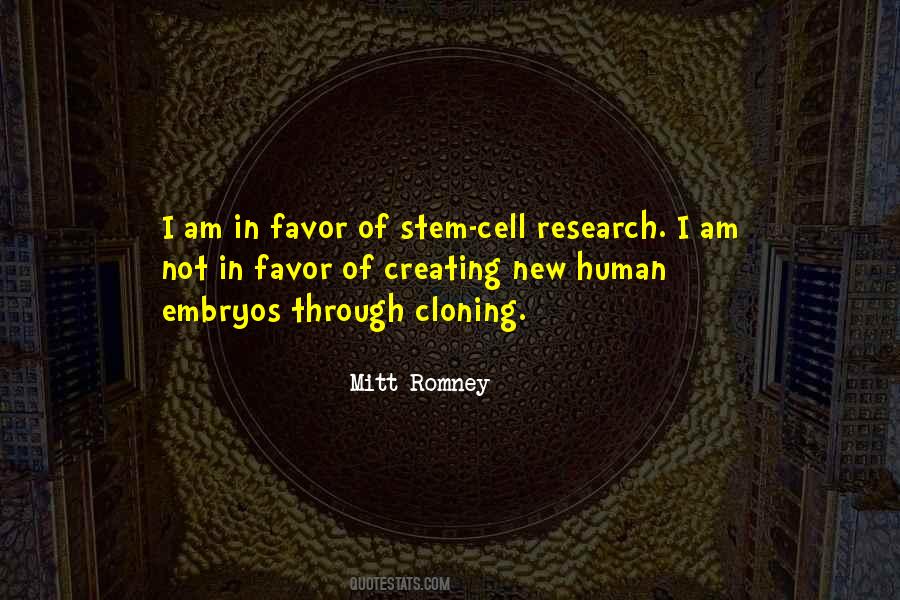 Quotes About Stem Cell #427031