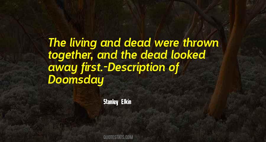Quotes About Doomsday #1504293