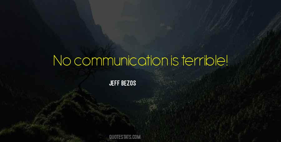 Quotes About No Communication #1489789