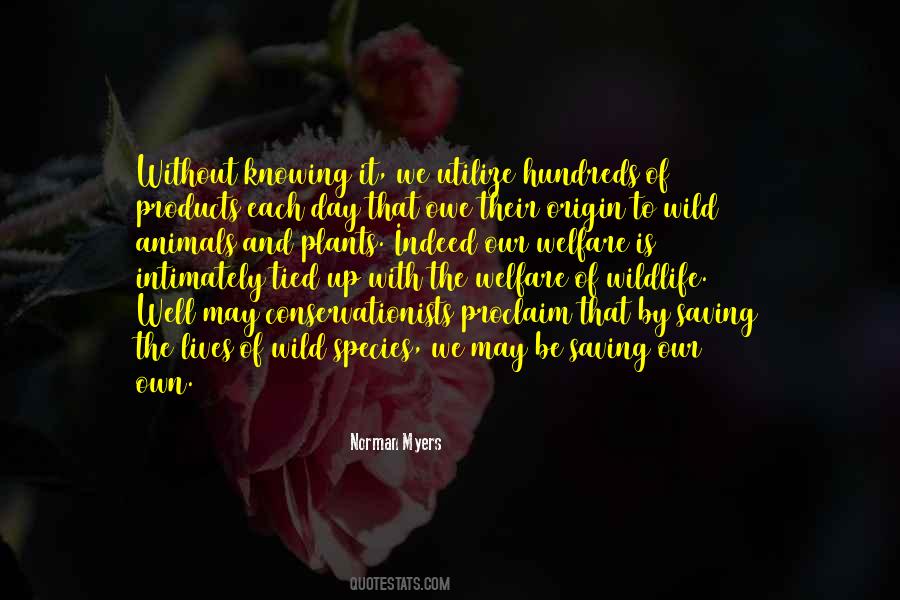 Quotes About Wildlife #1525924