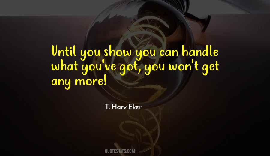 T Harv Quotes #796503