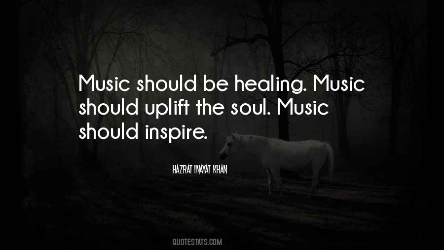 Quotes About Uplifting Music #694201