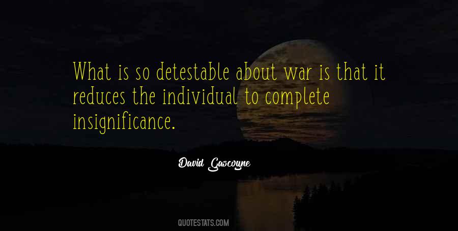 Quotes About Insignificance #1175143