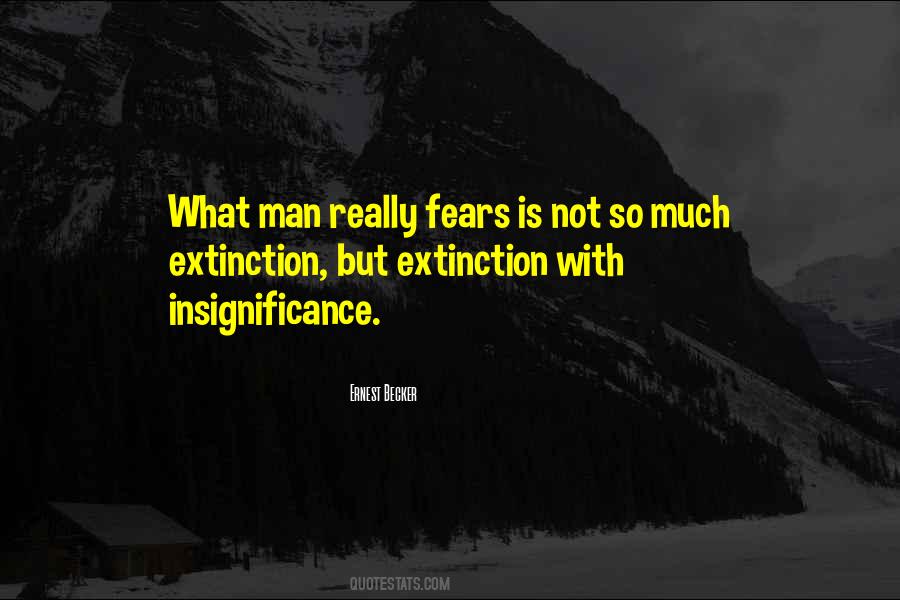 Quotes About Insignificance #1311233