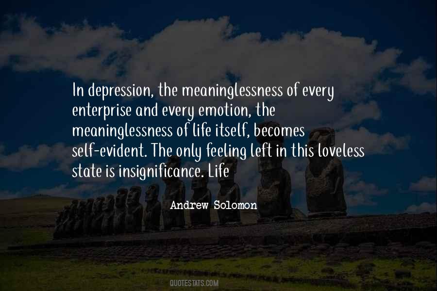 Quotes About Insignificance #335344