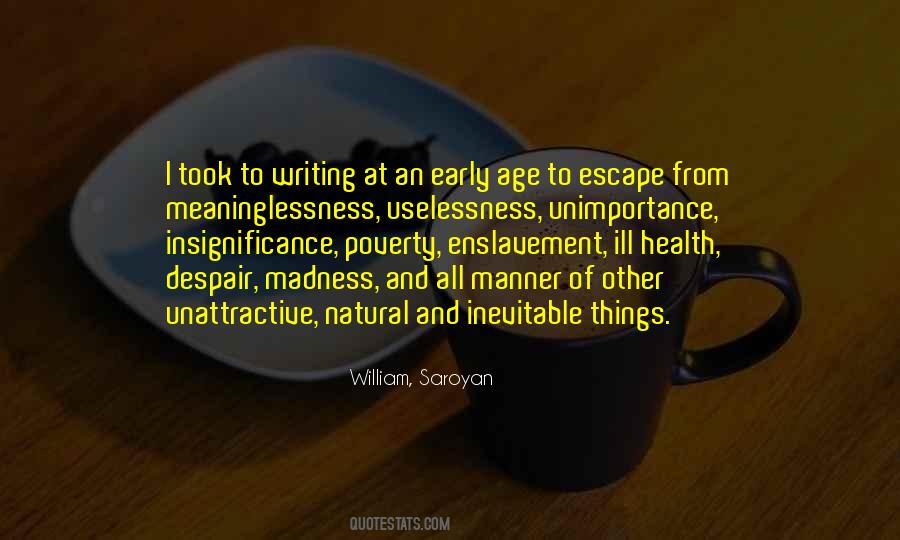 Quotes About Insignificance #411365
