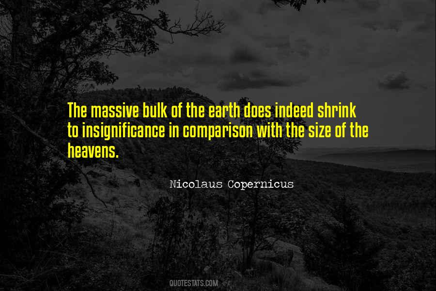 Quotes About Insignificance #613739