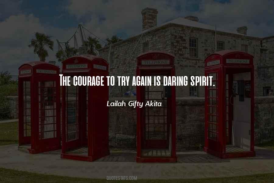 Quotes About Daring To Try #1402409