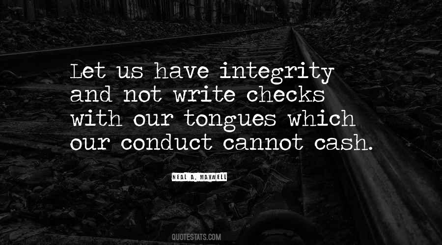 Checks With Quotes #1042569