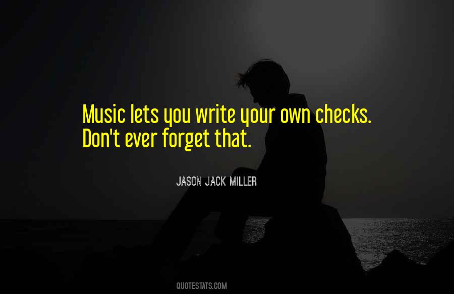 Checks With Quotes #153446