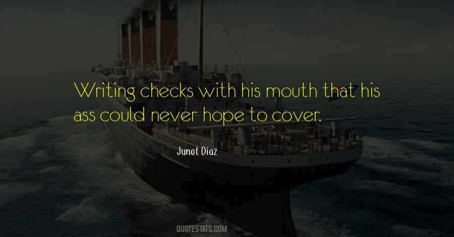 Checks With Quotes #167990