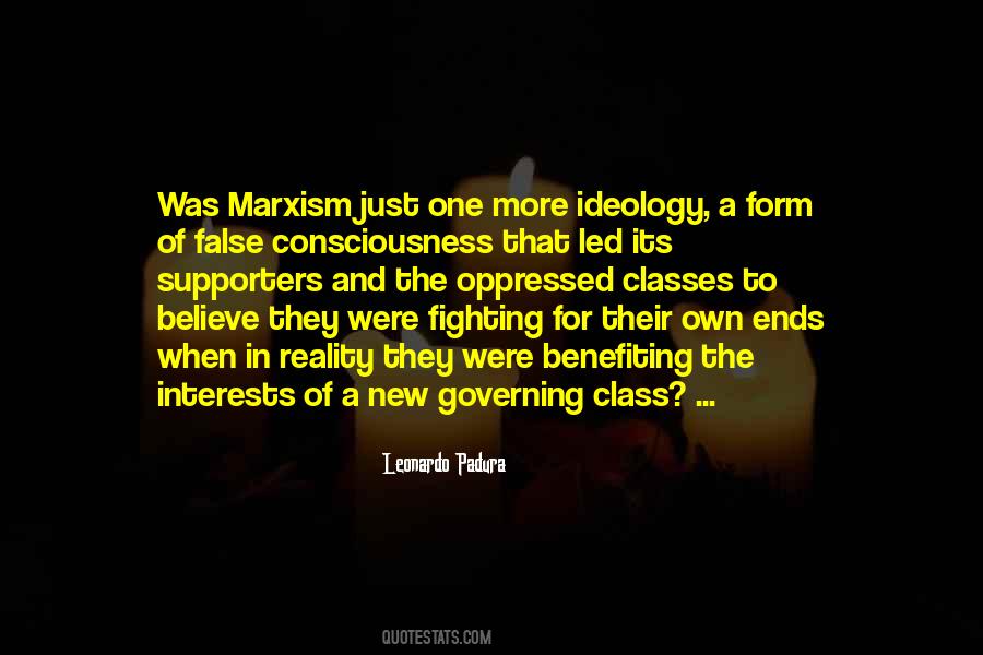 Class Ideology Quotes #721190