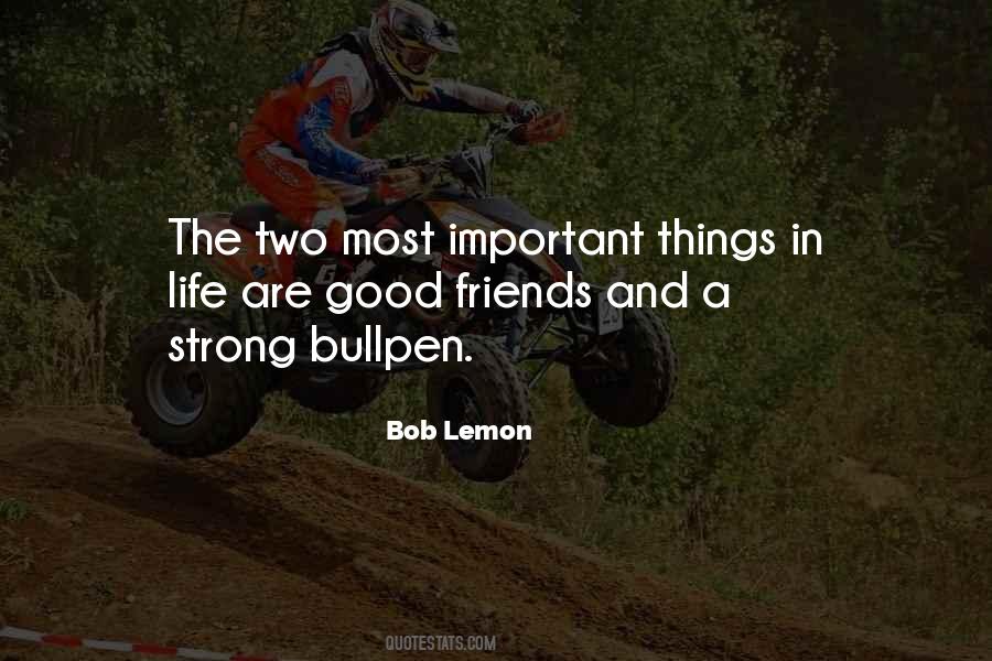 Quotes About Important Friends #123228