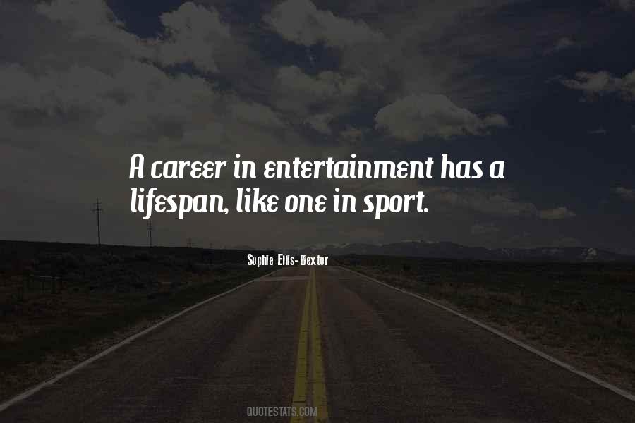 Quotes About Sports Entertainment #1057847