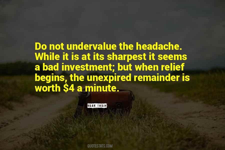 Quotes About Pain Relief #455498