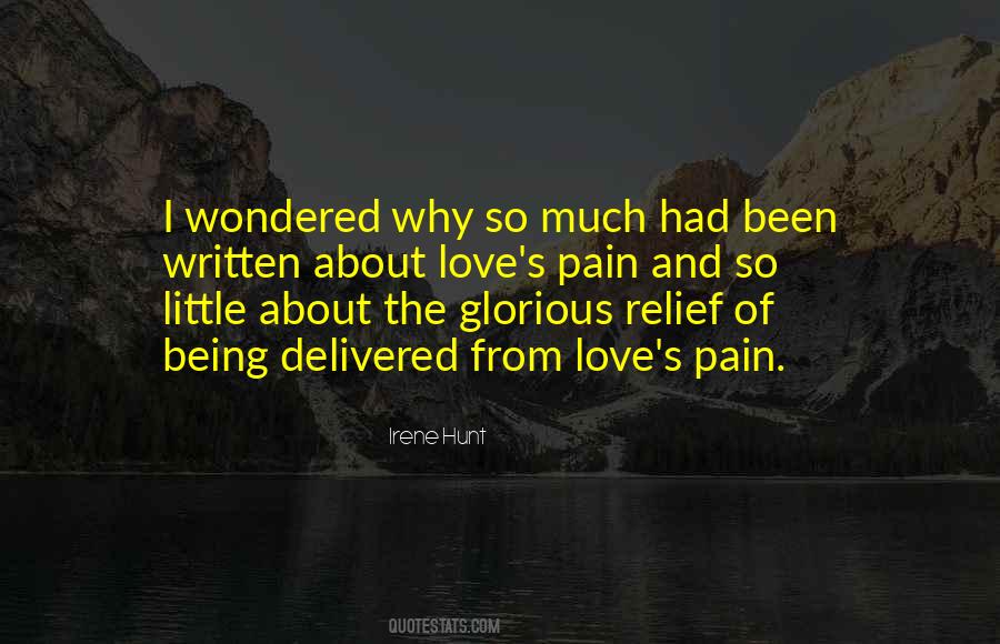 Quotes About Pain Relief #756056