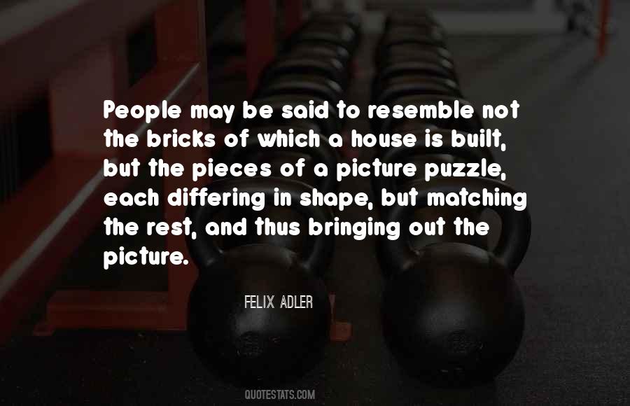 Quotes About Pieces Of The Puzzle #1105512